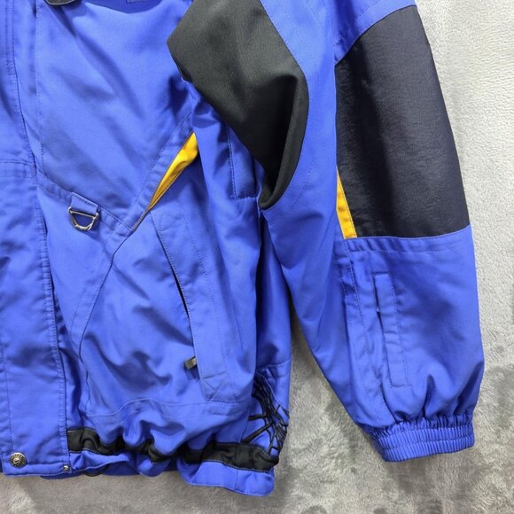 VINTAGE Spyder Jacket Mens Large Ski Insulated Thinsulate Colorblock 90s - Picture 7 of 12